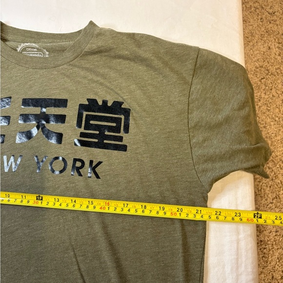 Nintendo Olive Green New York Tee - Picture 7 of 7